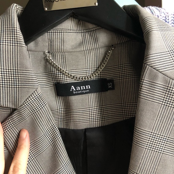 checkered blazer - Picture 6 of 6